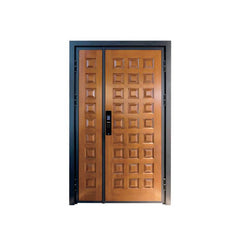 WDMA aluminium panel door Aluminum Casting Door 
