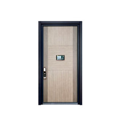 China WDMA aluminium panel door Aluminum Casting Door 