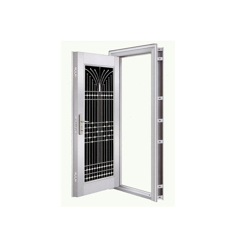 WDMA Exterior Entrance Doors Residential Stainless Steel Modern Security Doors