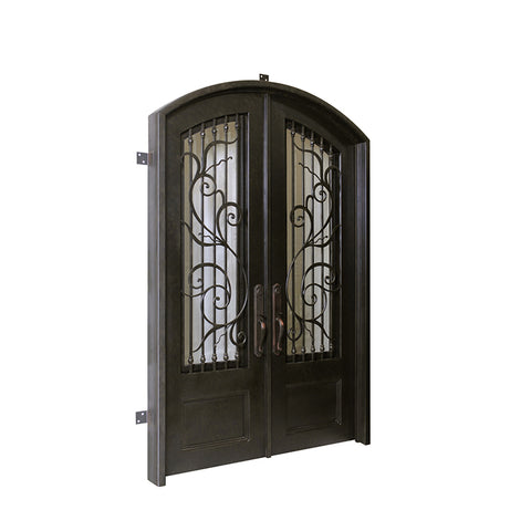 WDMA Exterior Wrought Iron Entry Door Front Door Design