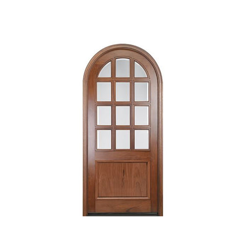 WDMA Foreign Modern Kitchen Sold Cherry Solid Wood Interior Door With Jalousie Design For Bathroom And Stall