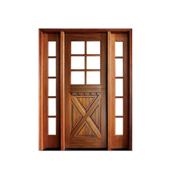 China WDMA main double door wooden