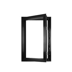 China WDMA glass window wood grain window Aluminum Casement Window 