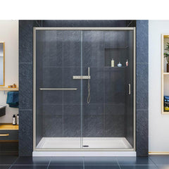 China WDMA Hotel Bathroom Straight Shower Door Shower Room Shower Cabin Price