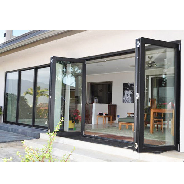 China WDMA Latest Designs Inteerior Sliding Folding Door Philippines P