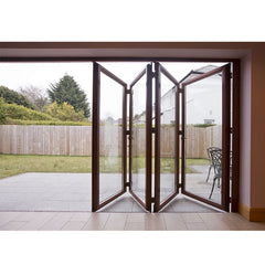 WDMA bifolding door with movable fly screen