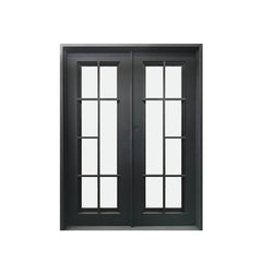 China WDMA Luxurious Import From China Single Entry French Door Storm Doors Wrought Iron Home Door Price