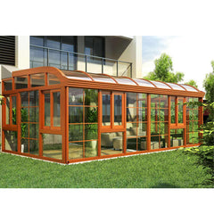 WDMA prefabricated glass sunroom
