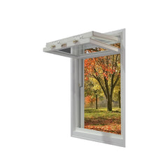 WDMA Aluminium Vertical Sliding Window