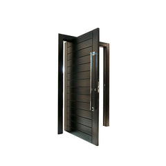 China WDMA Residential Main Exterior Wood Entry Pivot Door Slides