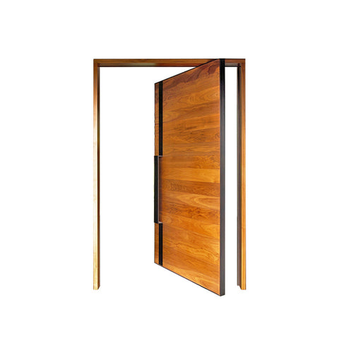 China WDMA Wood Pivot Door Exterior