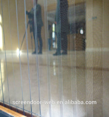 wholesale aluminum retractable mesh plisse insect screen door on China WDMA