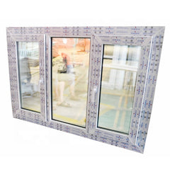 wholesale price pvc arch windows double glass windows on China WDMA